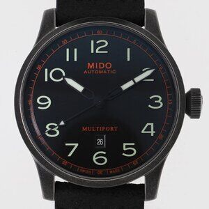 WATCH MIDO M0326073605009 Multifort black SS/leather AT